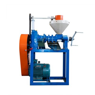 Máquina expulsadora de óleo de prensagem a frio