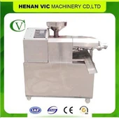 50-70 Kg/h Aço inoxidável Moinho de óleo de controle de temperatura digital de aço inoxidável